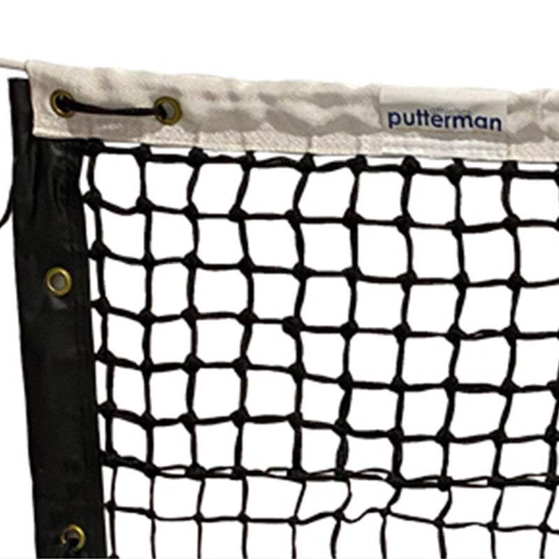 Putterman Signature Poly Canvas Double Top & Tapered Tennis Net Putterman
