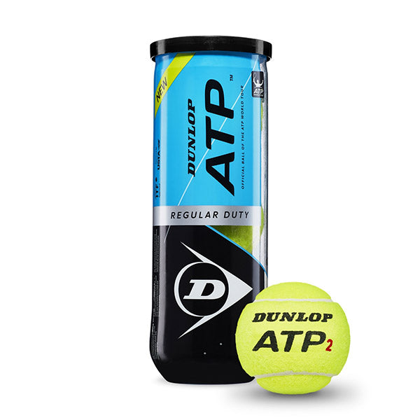 Dunlop Atp Regular Duty Tennis Balls (Cans 1X)
