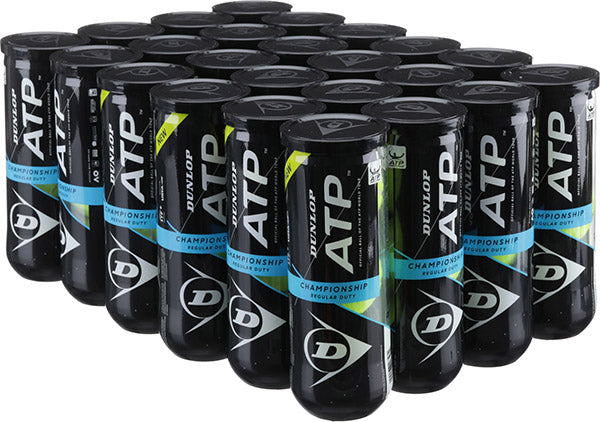 Dunlop Atp Championship Regular Duty Tennis Balls (Case 24X) Dunlop