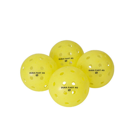 Durafast 40 Outdoor Pickleballs (4X) (Yellow)