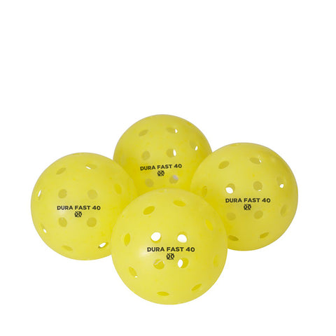 Durafast 40 Outdoor Pickleballs (4X) (Yellow)