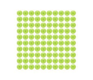 DuraFast 40 Outdoor Pickleballs (100x) (Neon Green)