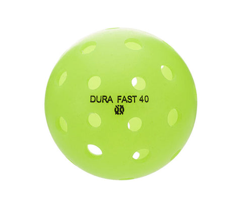 Durafast 40 Outdoor Pickleballs (100X) (Neon Green)