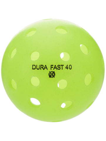 DuraFast 40 Outdoor Pickleballs (100x) (Neon Green)