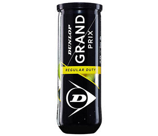 Dunlop Grand Prix Regular Duty Tennis Balls (Cans 1X)