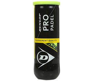 Dunlop Pro Padel Balls (3 Ball Can)