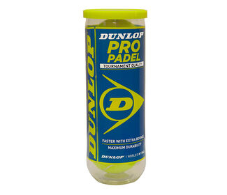Dunlop Pro Padel Balls (3 Ball Can)