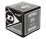 Dunlop Competition Squash Balls (1x) (Black)