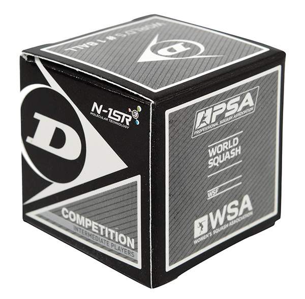 Dunlop Competition Squash Balls (1x) (Black)