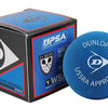 Dunlop Elite Doubles (Hard Ball) Squash Balls (1x) (Blue)