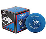 Dunlop Elite Doubles (Hard Ball) Squash Balls (1x) (Blue)
