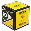 Dunlop Pro Squash Balls (1x) (Black/Double Yellow Dot)