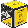Dunlop Pro Squash Balls (1x) (Black/Double Yellow Dot)