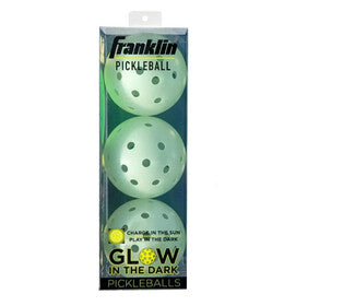 Franklin Glow In The Dark Outdoor Pickleballs (3X)