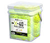 Franklin X-40 Outdoor Pickleballs (Bucket 36X) (Optic Yellow)