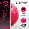 Franklin X-40 Outdoor Pickleballs (3X) (Pink)