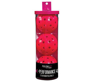 Franklin X-40 Outdoor Pickleballs (3X) (Pink)