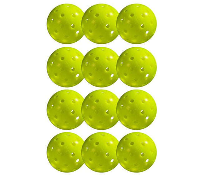 Franklin X-40 Outdoor Pickleballs (12X) (Optic Yellow)