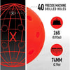 Franklin X-40 Pickleballs (12X) (Ember)