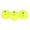 Gamma Chuck Outdoor Pickleballs (3X) (Yellow)