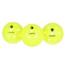 Gamma Chuck Outdoor Pickleballs (3X) (Yellow)