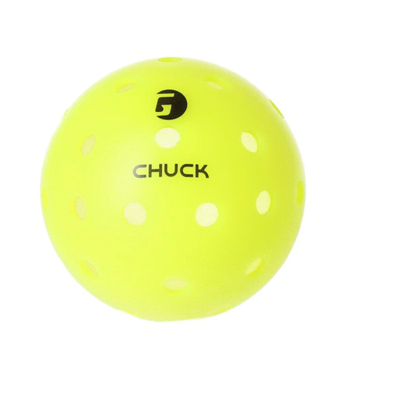 Gamma Chuck Outdoor Pickleballs (3X) (Yellow)