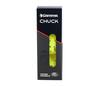 Gamma Chuck Outdoor Pickleballs (3X) (Yellow)