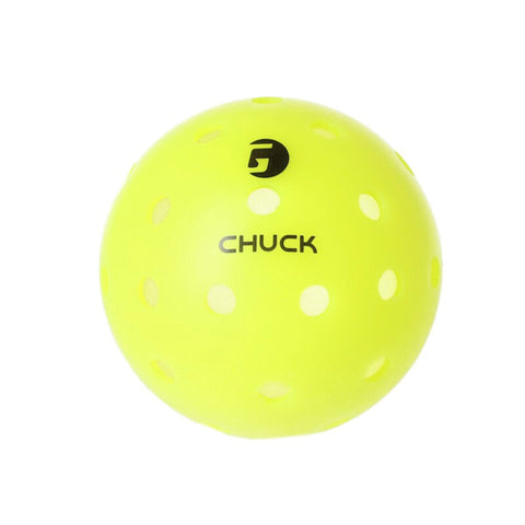 Gamma Chuck Outdoor Pickleballs (6X) (Yellow)