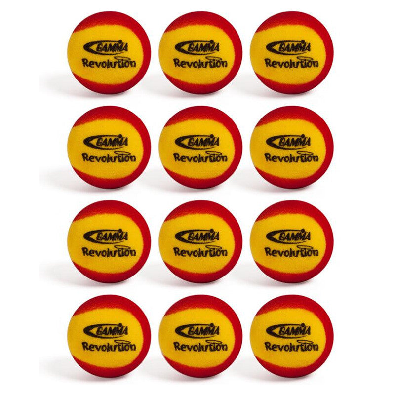 Gamma Revolution Foam Tennis Balls (Bag 12X)