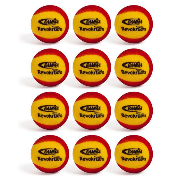 Gamma Revolution Foam Tennis Balls (Bag 12X)