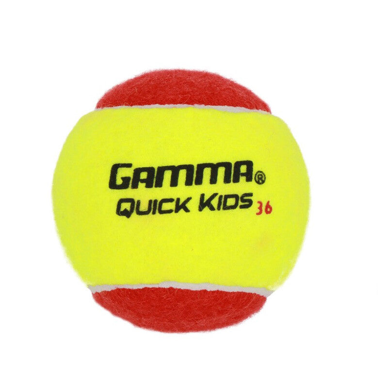 Gamma Quick Kids 36 Tennis Balls (Box 24X) Gamma