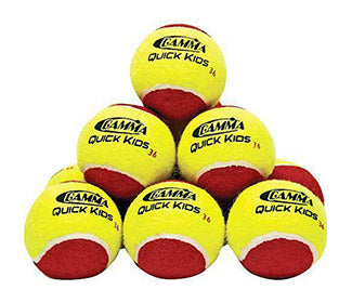 Gamma Quick Kids 36 Tennis Balls (12X)