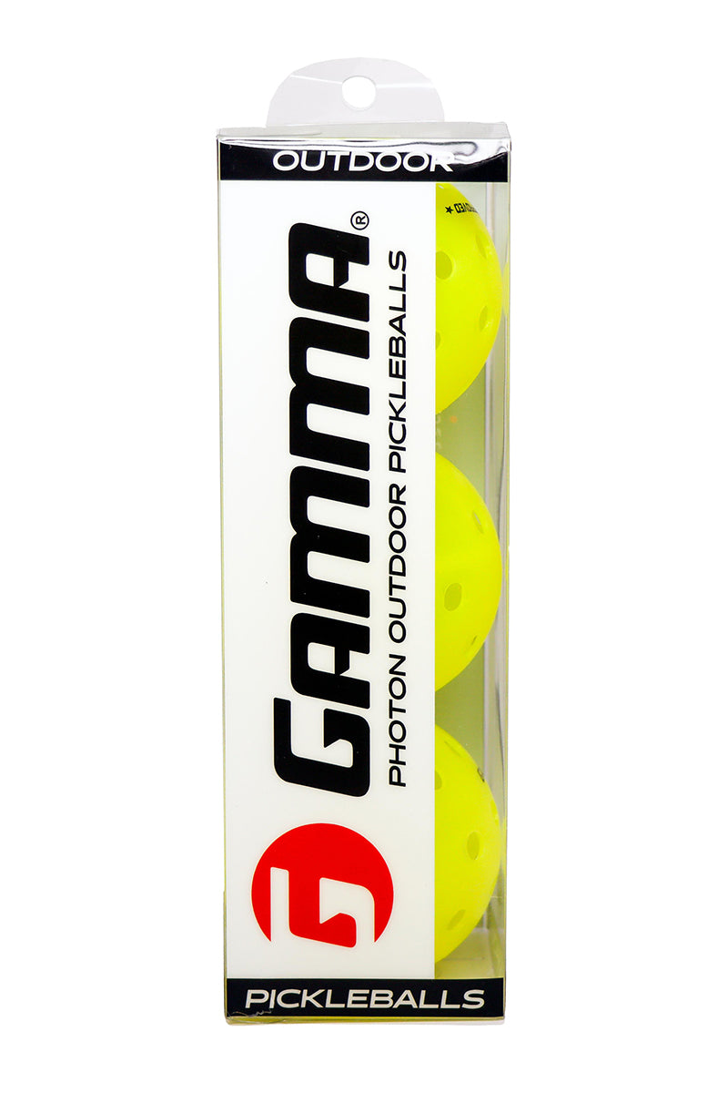 Gamma Photon Outdoor Pickleballs (3X)