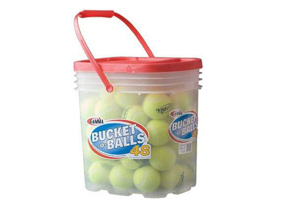 Gamma Bucket-O-Balls Tennis Balls (48X)