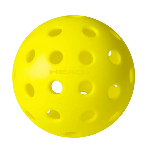 Head Championship 40 Outdoor Pickleballs (3X) (Yellow)