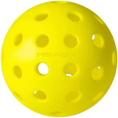 Head Championship 40 Outdoor Pickleballs (6X) (Yellow)