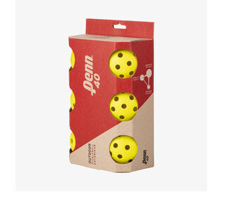 Head Championship 40 Outdoor Pickleballs (6X) (Yellow)