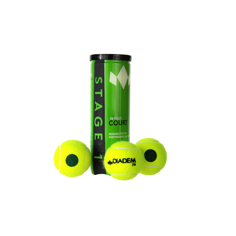 Diadem Stage 1 Green Dot Tennis Balls (Case 24X)