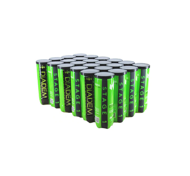 Diadem Stage 1 Green Dot Tennis Balls (Case 24X)