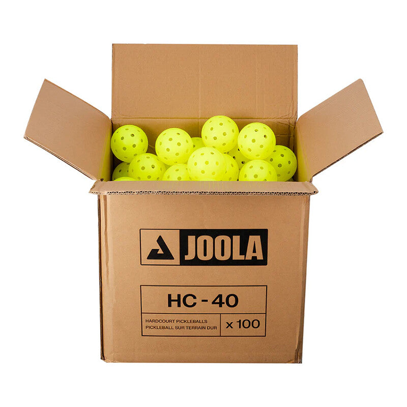 Joola Hc-40 Pickleball (100X) (Neon Yellow) Joola IJHC02-NEO-OS