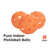 Onix Fuse Indoor Pickleball (3X) (Orange)