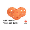 Onix Fuse Indoor Pickleball (3X) (Orange)