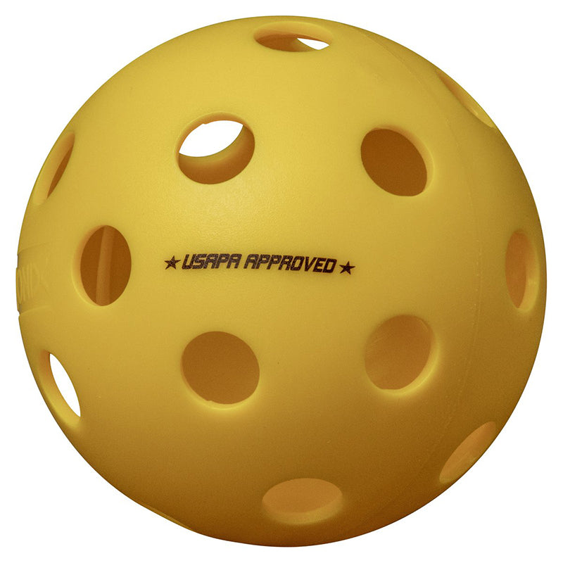Onix Fuse Indoor Pickleball (6X) (Yellow)