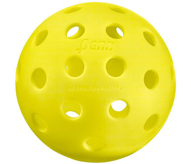 Penn 40 Outdoor Pickleballs (6X) (Yellow)