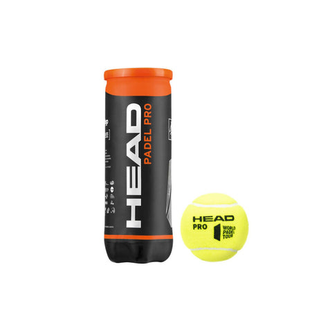 Head Padel Pro Balls (3 Ball Can)