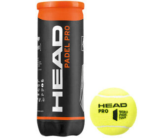 Head Padel Pro Balls (3 Ball Can)