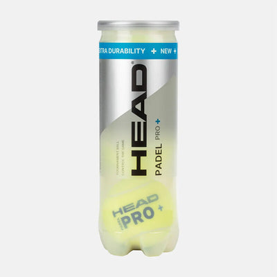 Head Pro+ Padel Balls (3 Ball Can)