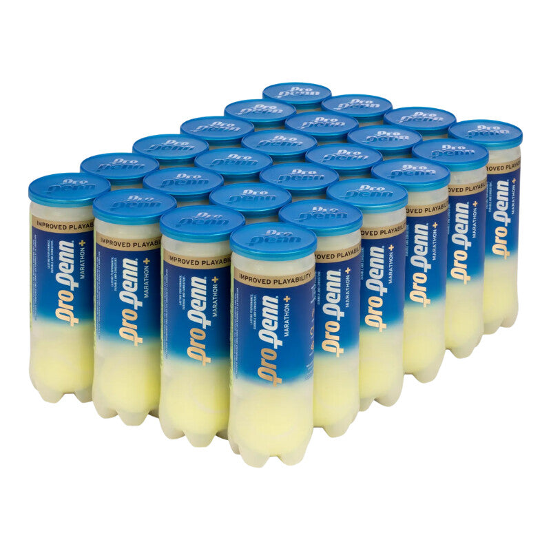 Pro Penn Marathon+ Regular Duty Tennis Balls (Case 24X) Penn
