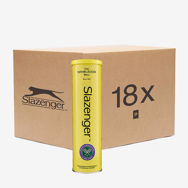 Slazenger Wimbledon Tennis Balls (Case 18X)
