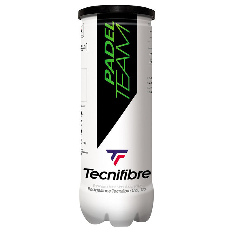 Tecnifibre Padel Team Balls (3 Ball Can)